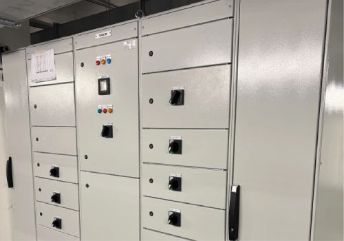 Electrical cabling and control panel installation